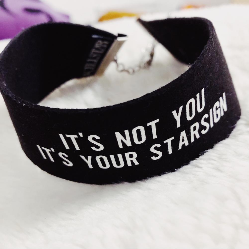 SOLD🖤KILLSTAR Starsign Choker - Picture 3 of 5